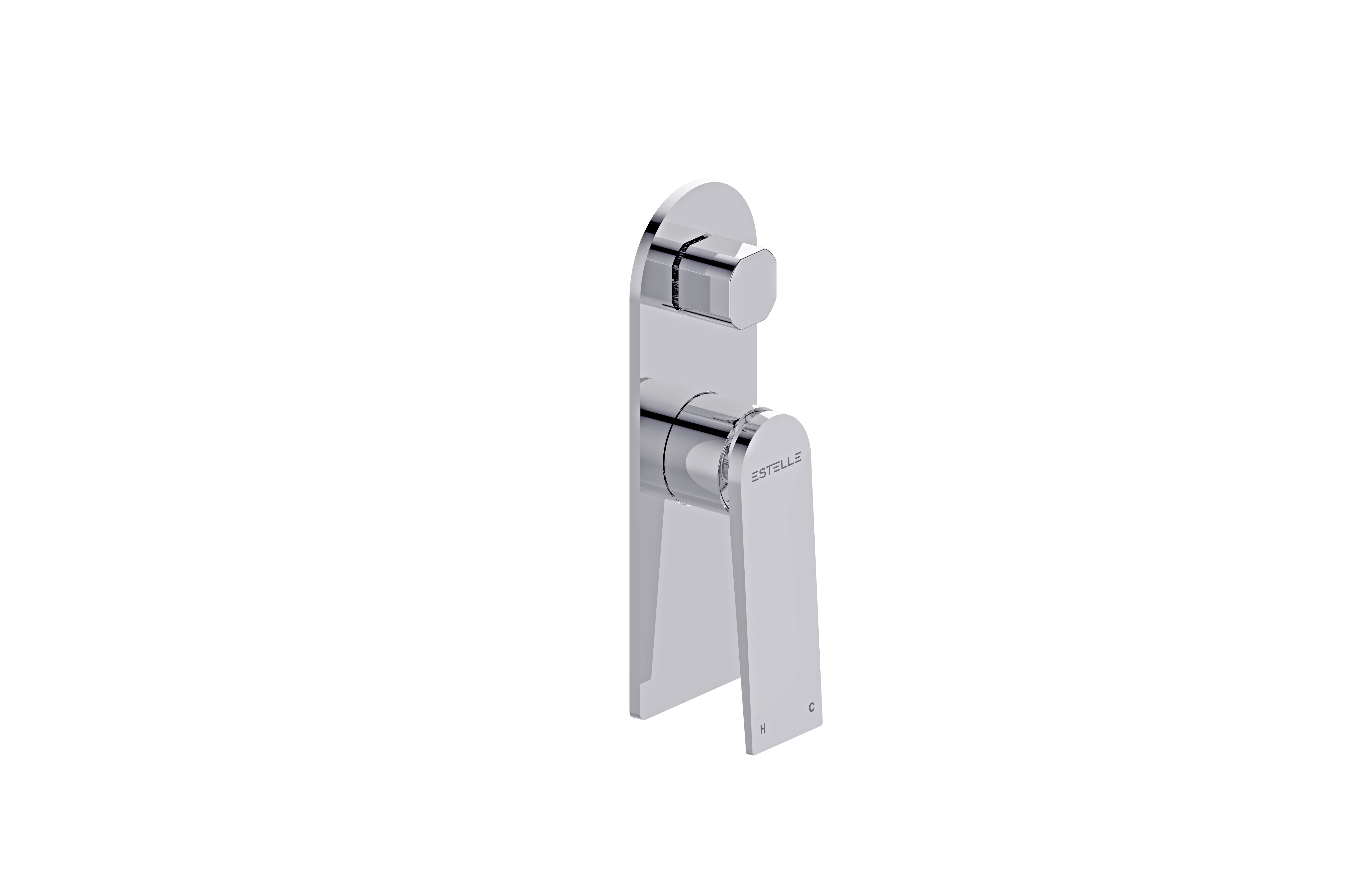 Statesman Shower Mixer with Diverter Polished Chrome