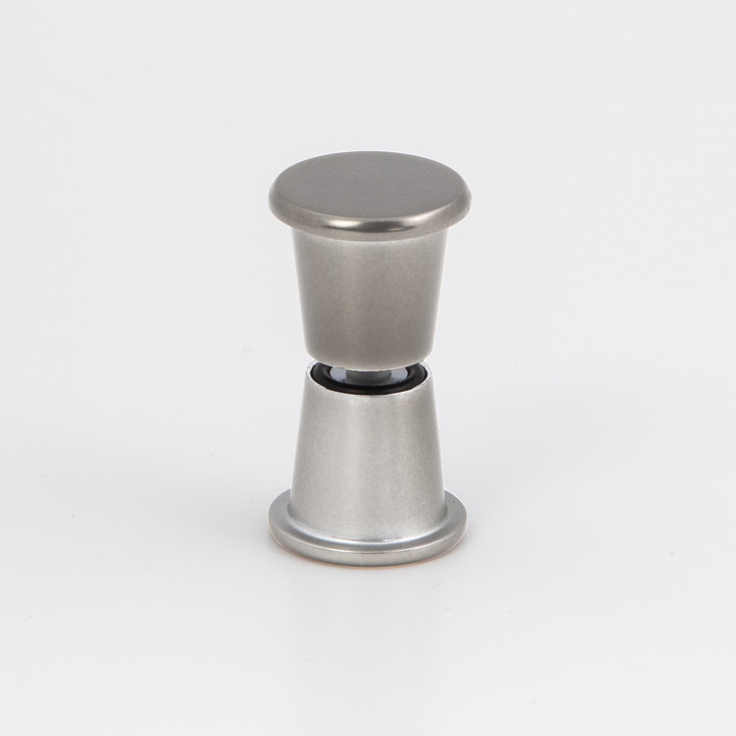 Stealth / Boston Round Knob - Satin Chrome