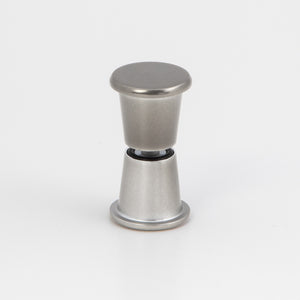 Round Door Knob Satin Chrome