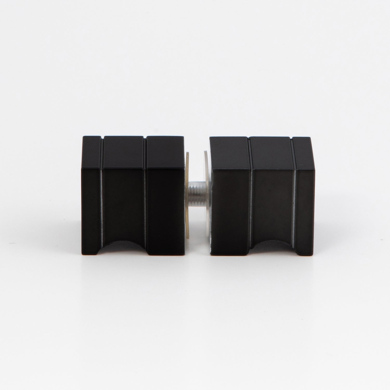 Stealth / Boston Square Knob - Matte Black