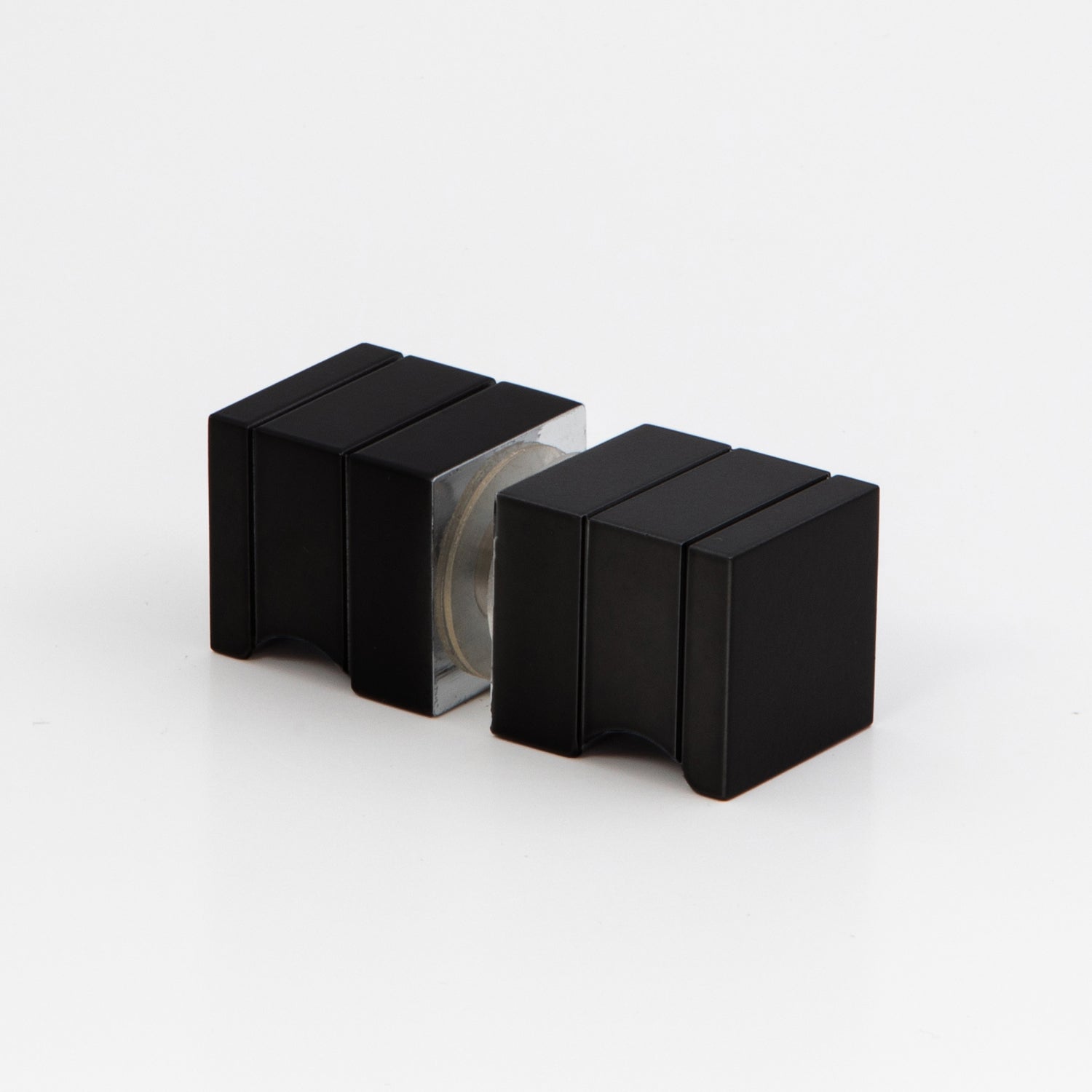 Stealth / Boston Square Knob - Matte Black