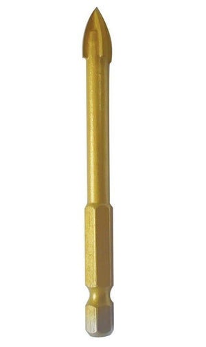 6.5mm Glass and Tile Drill Bit, Hex Drive