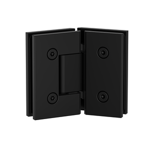 Boston Glass to Glass 135 Degree Hinge Matte Black