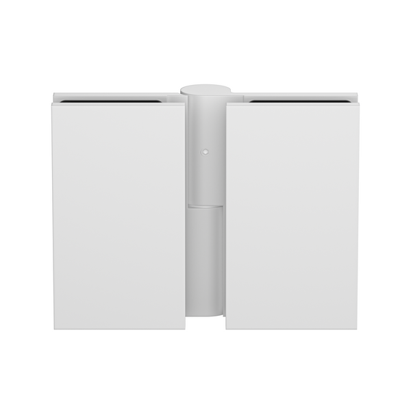 white bi-fold hinge