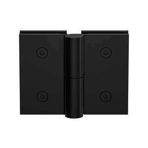 Boston Heavy Duty Glass to Glass Right Hand Bifold Hinge Matte Black
