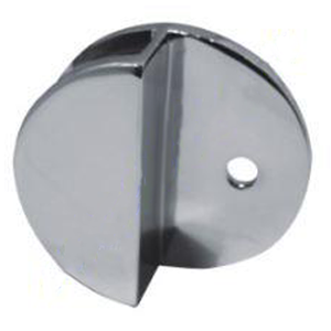 Boston Wall to Glass Clamp with 10mm Leg Polished Gold