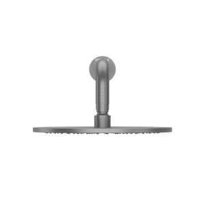 Pinnacles Wall Mount Shower Head  and Arm Brushed Gun Metal
