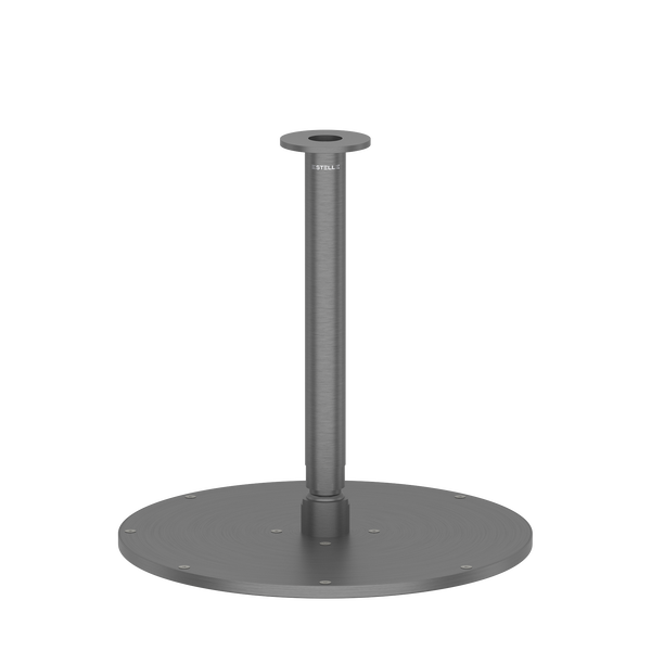 Pinnacles Ceiling Shower Arm and Head Brushed Gun Metal