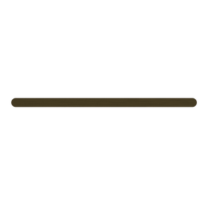 Pinnacles Towel Rail Single 600mm Antique Brass