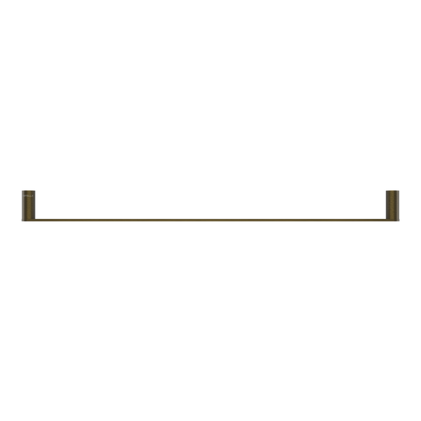Pinnacles Towel Rail Single 800 mm Antique Brass