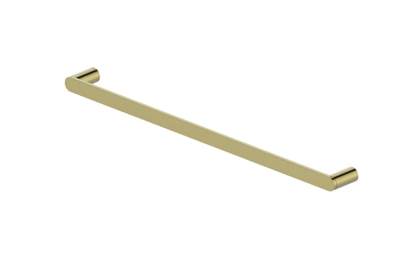 Statesman Towel Rail Single 600mm Brushed Brass