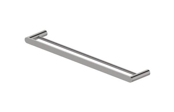 Statesman Towel Rail Double 600mm Satin Nickel