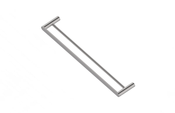 Statesman Towel Rail Double 600mm Satin Nickel