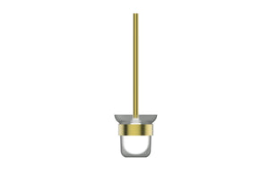 Statesman Toilet Brush and Holder Brushed Brass
