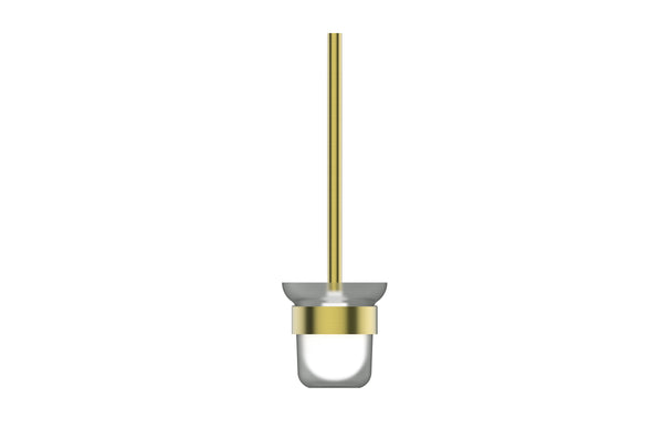 Statesman Toilet Brush and Holder Brushed Brass