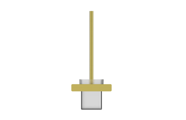 Boston Toilet Brush and Holder Brushed Brass