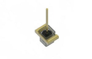 Boston Toilet Brush and Holder Brushed Brass