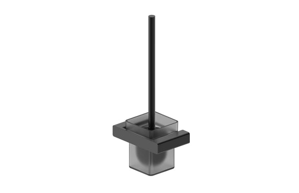 Boston Toilet Brush and Holder Matte Black