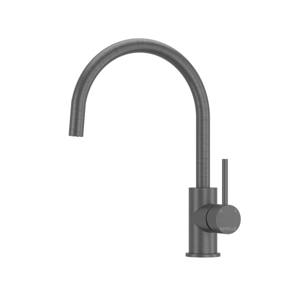 Pinnacles Kitchen Mixer in Brushed Gun Metal