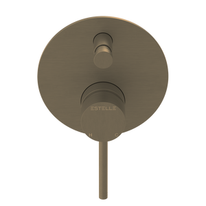 Pinnacles Shower Mixer with Diverter Antique Brass