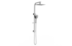 brushed nickel shower set