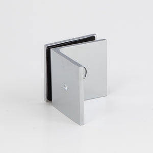 Boston 90 Degree Wall to Glass Bracket Polished Chrome