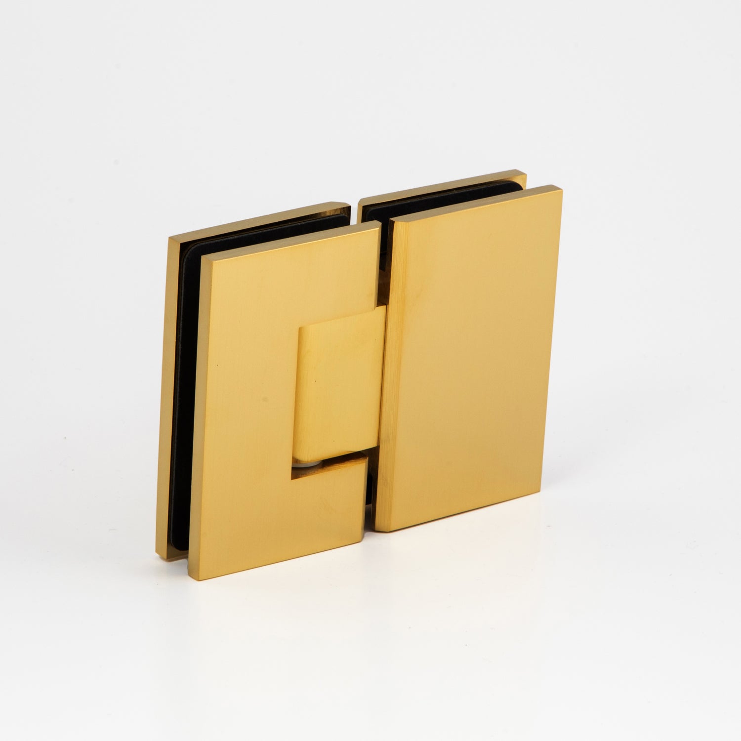 Boston Hinge - Brushed Brass