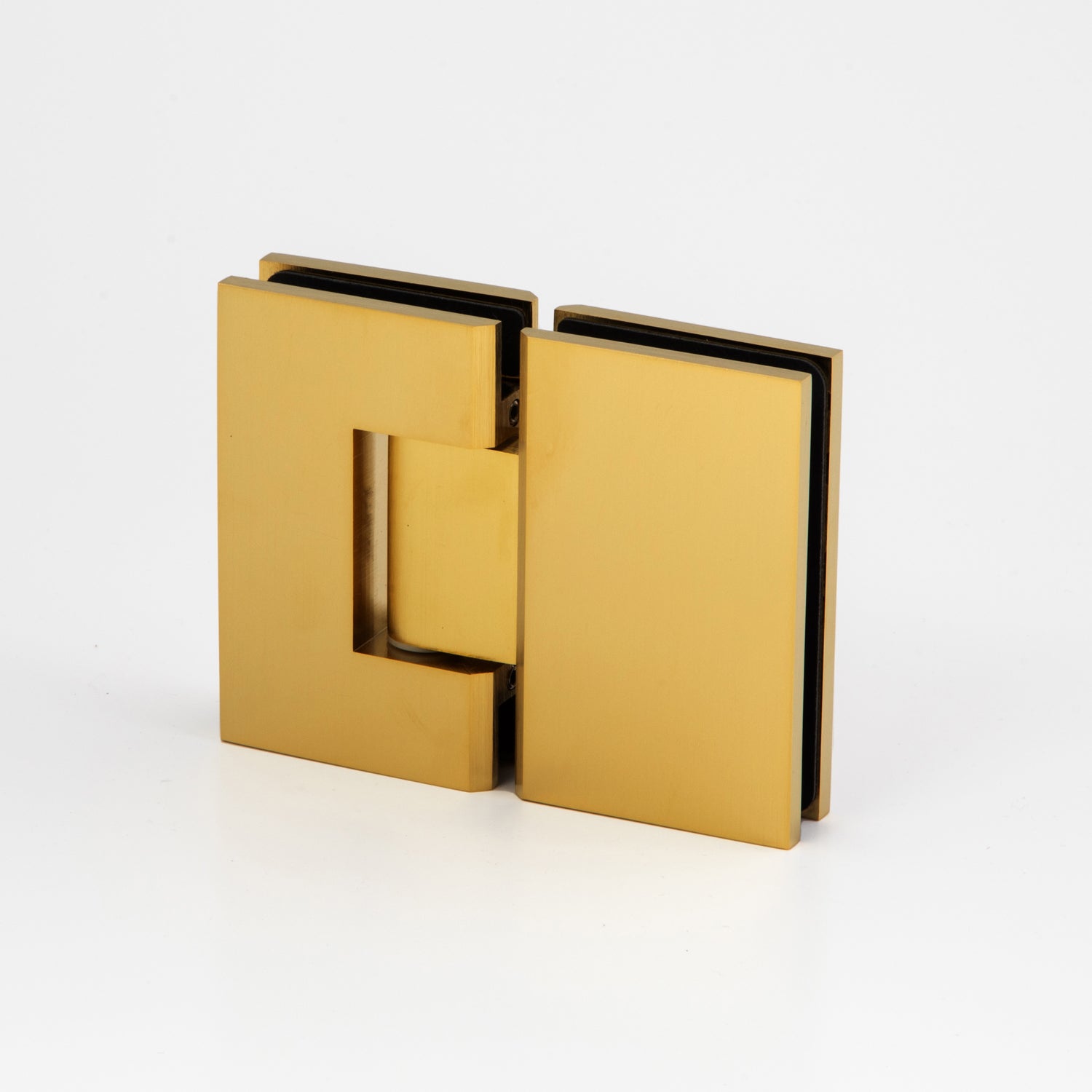 Boston Hinge - Brushed Brass