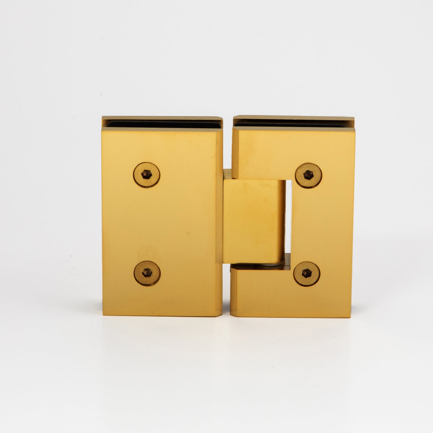 Boston Hinge - Brushed Brass