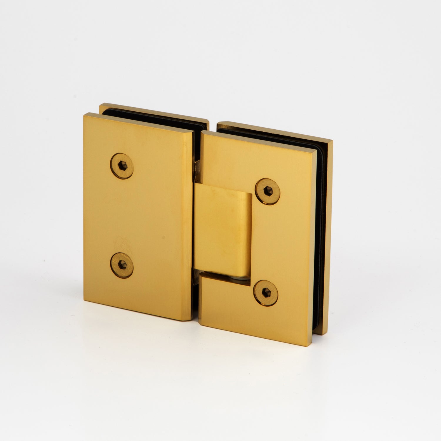 Boston Hinge - Brushed Brass