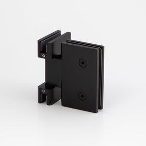 Boston Glass to Glass 180 Degree Hinge Matte Black