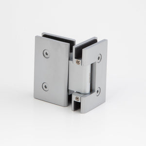Boston Glass to Glass 180 Degree Hinge Matte Chrome