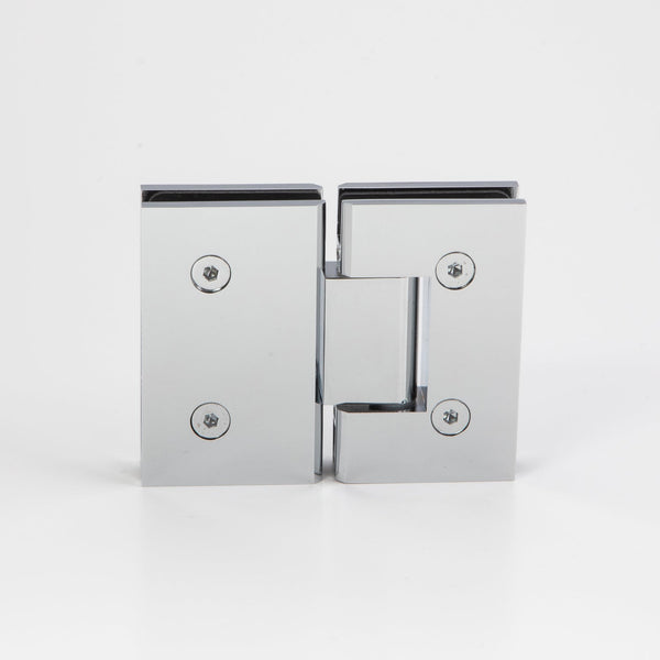 Boston Glass to Glass 180 Degree Hinge Polished Chrome