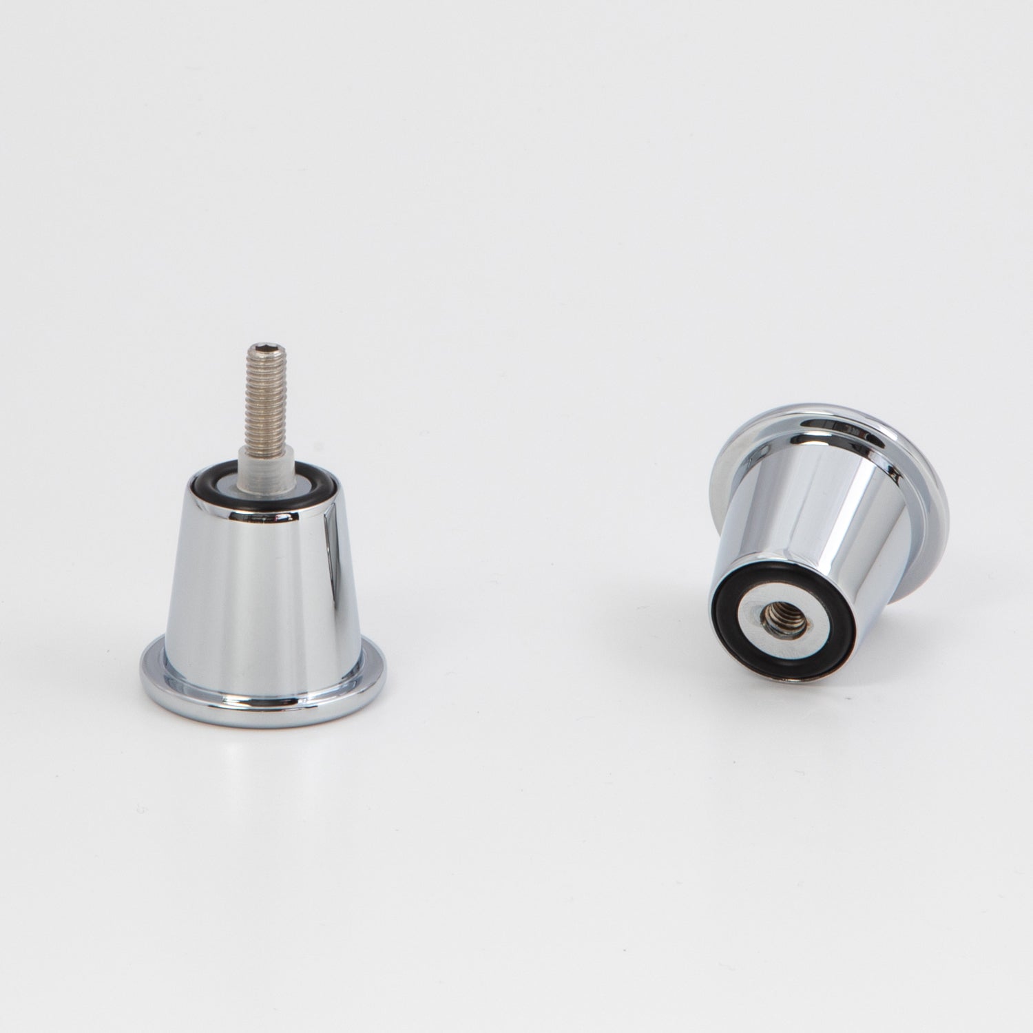 Stealth / Boston Round Knob - Polished Chrome