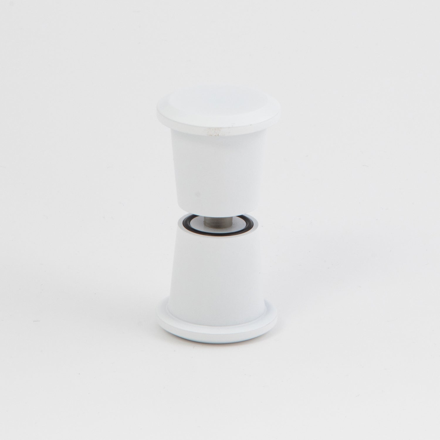 Stealth / Boston Round Knob - White