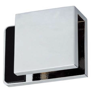 Boston Right Hand Glass to Glass 180 Degree Doorstop Raw Brushed Brass