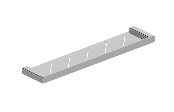 Boston Shower Shelf 600mm Satin Nickel