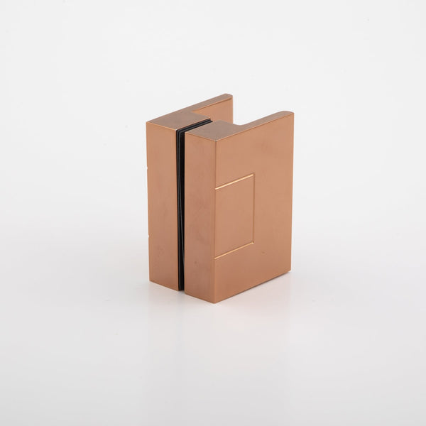 rose gold shower handle