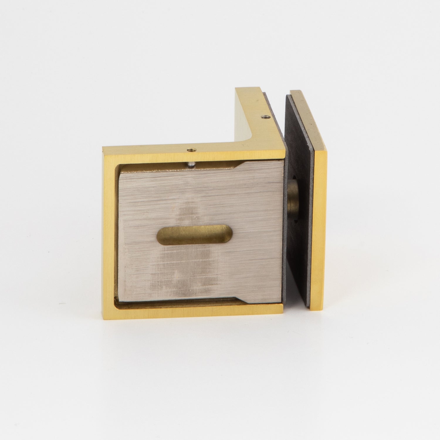 Stealth Bracket - Brushed Brass Electro