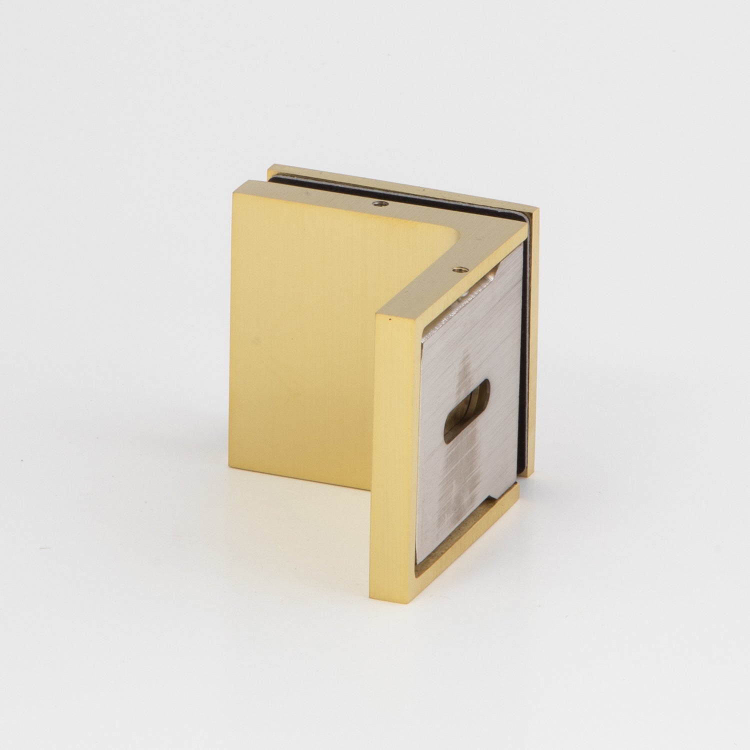 Stealth Bracket - Brushed Brass Electro