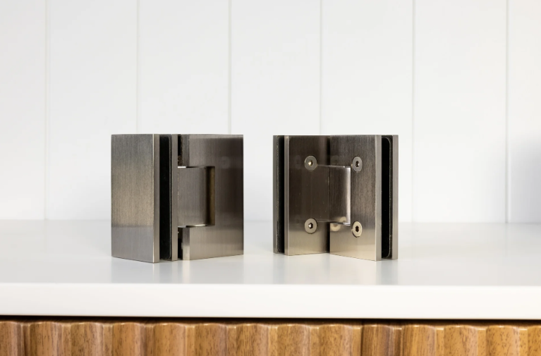 Glass to Glass Hinges - 90 Degrees