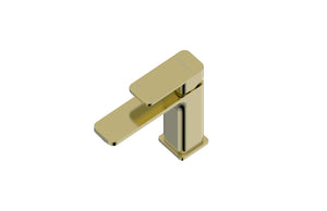 Boston Basin Mixer Brushed Brass