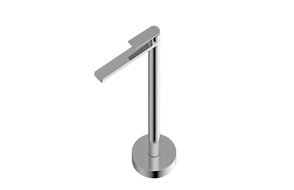 Statesman Floor Standing Bath spout and Mixer Satin Nickel