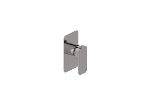 Boston Shower Mixer Satin Nickel