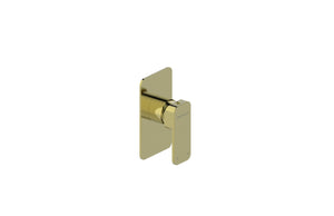 Boston Shower Mixer Brushed Brass