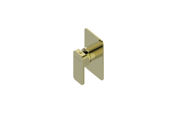 Boston Shower Mixer Brushed Brass