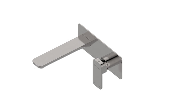 Boston Bath Spout with Mixer Satin Nickel