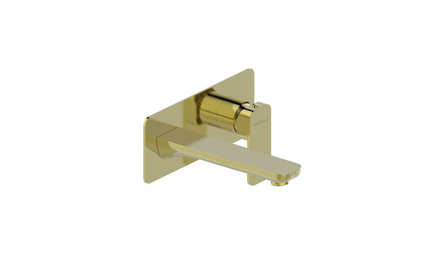 Boston Bath Spout with Mixer Brushed Brass