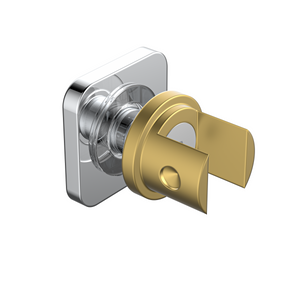 Bathroom Accessories Square Glass Mount Kit Polished Chrome