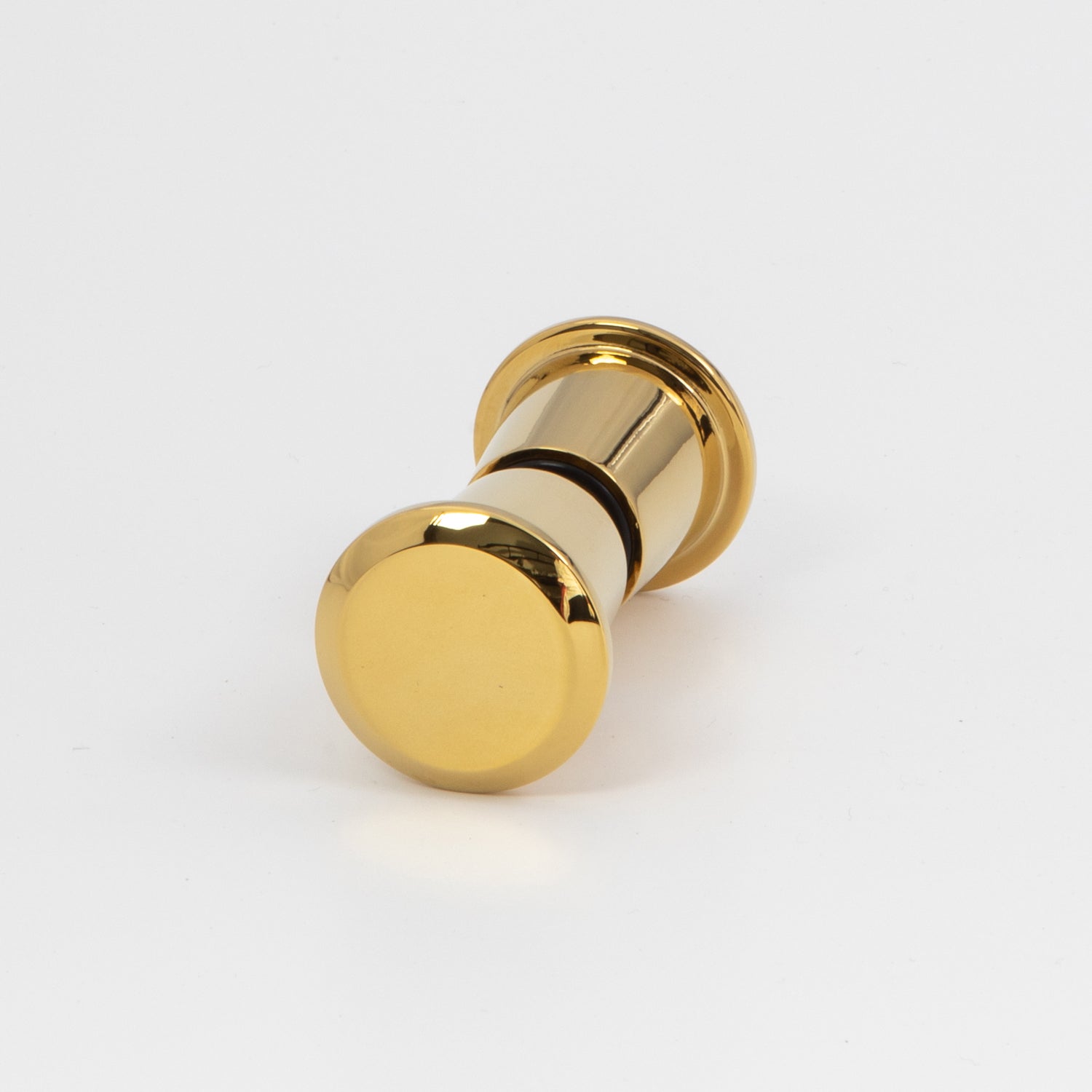 Stealth / Boston Round Knob - Polished Brass